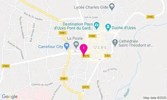 Localisation Elsa Thiebaux