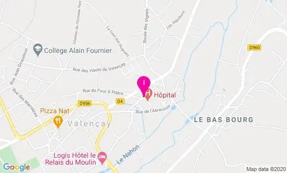 Localisation Laura Labat