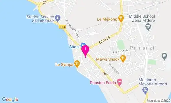 Localisation Natacha Dahalani M Ze