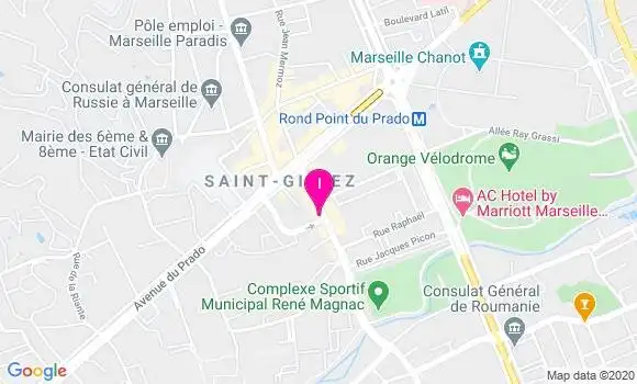 Localisation Sandy Lebon