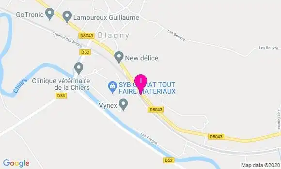 Localisation Julie Lerouge