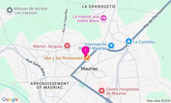 Localisation Brice Acosta