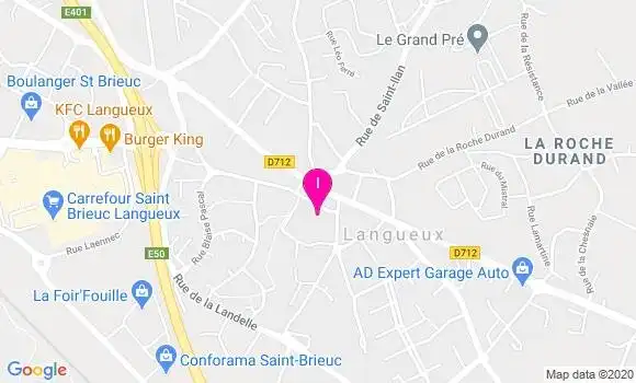 Localisation Alexandra Colin