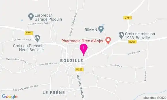 Localisation Sabine Jameron