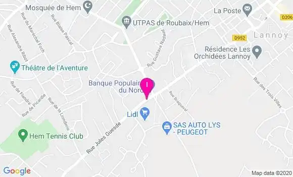 Localisation Samira Boucherim