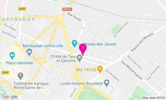 Localisation Marie Jeanne Calmon