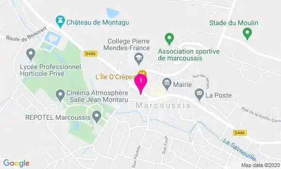 Localisation Christelle Carduner Kouentie