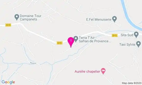 Localisation Fleur Bouisset
