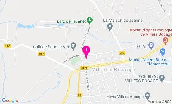 Localisation Carine Bouclies