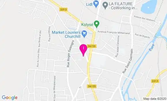 Localisation Laure Roussel