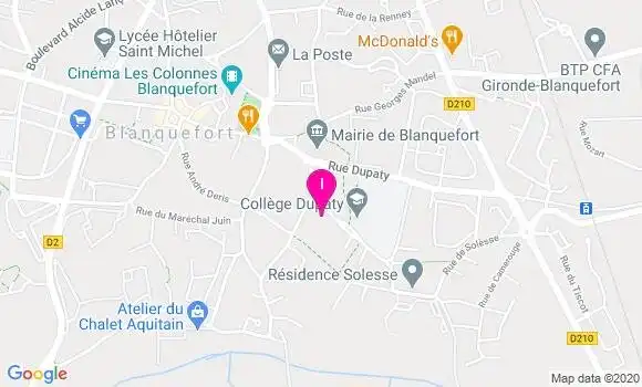 Localisation Caroline Duperoir