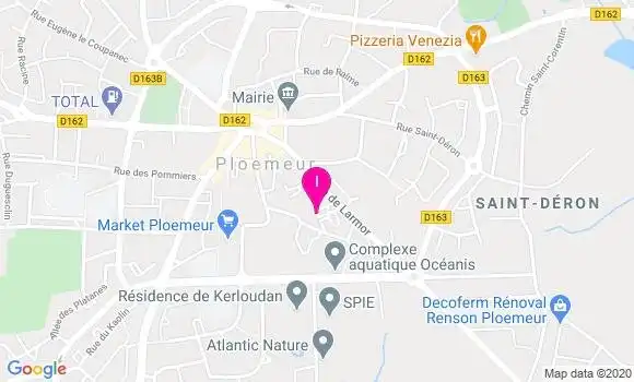 Localisation Nathalie Roussard