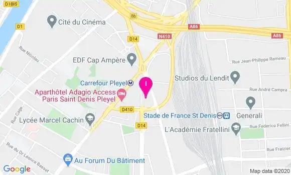 Localisation Raymond Claver