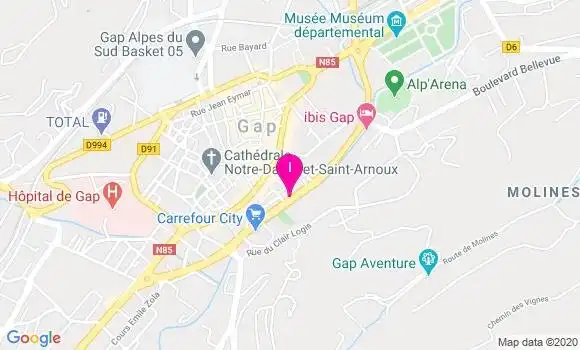 Localisation Caroline Mouly Rambaud