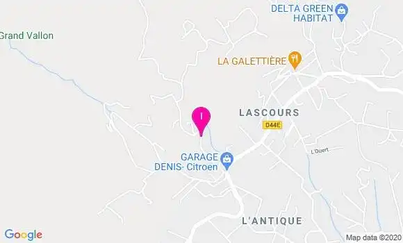 Localisation Caroline Amouroux