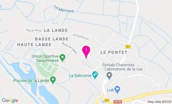 Localisation Ingrid Fortier