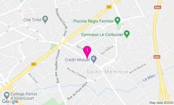 Localisation Sandrine Picard