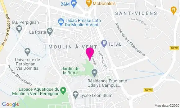 Localisation Lydie Faustino