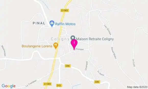 Localisation Patricia Cavillon