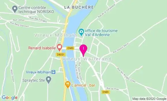Localisation Elodie Maggio