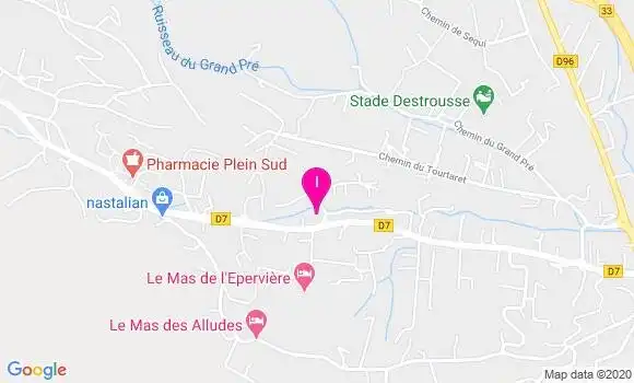 Localisation Myriam Fumel
