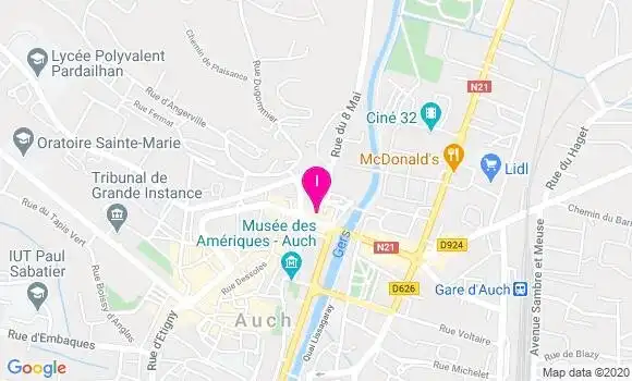 Localisation Christel Marque