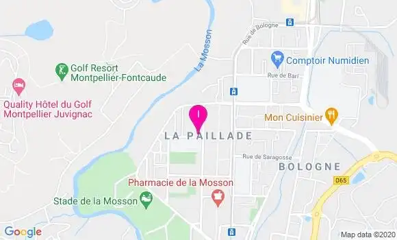 Localisation Lydie Arnal