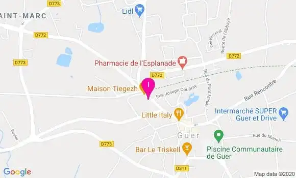 Localisation Elodie Houssin