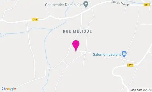 Localisation Perrine Maricaille
