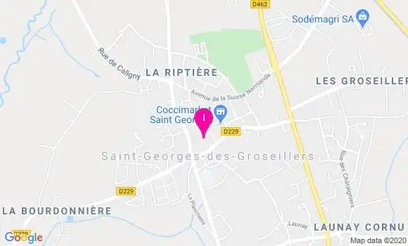 Localisation Catherine Garnier