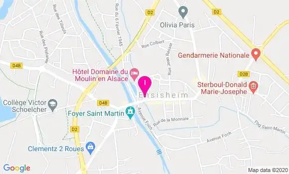 Localisation Cyrielle Reck