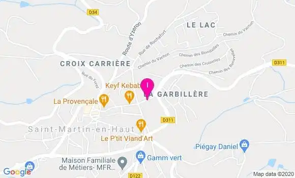 Localisation Mathilde Rivoire