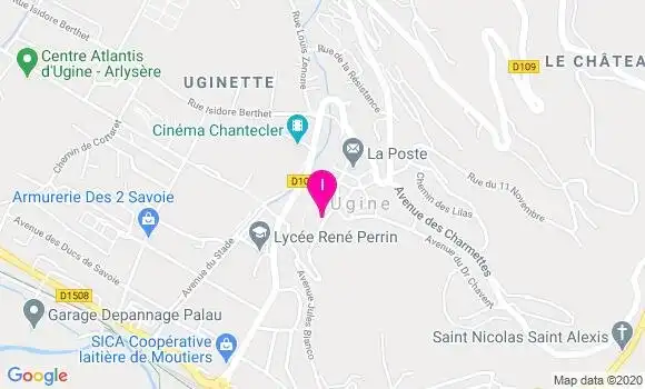 Localisation Charlotte Blondel