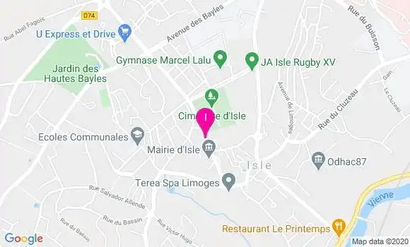 Localisation Zoe Peyrot