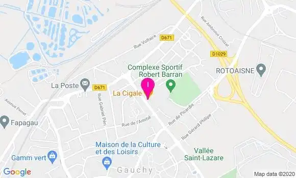 Localisation Dalila Si Hamdi