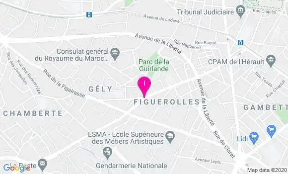 Localisation Francoise Buttet