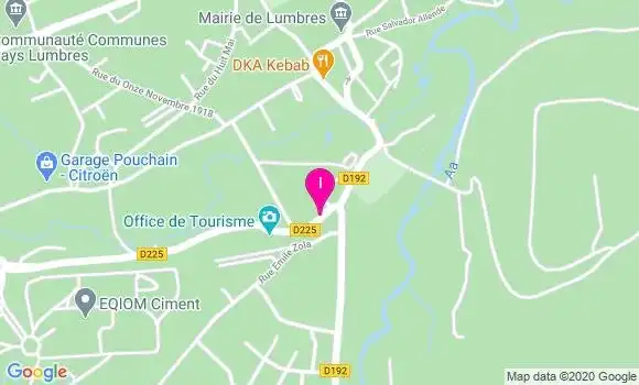 Localisation Virginie Huguet