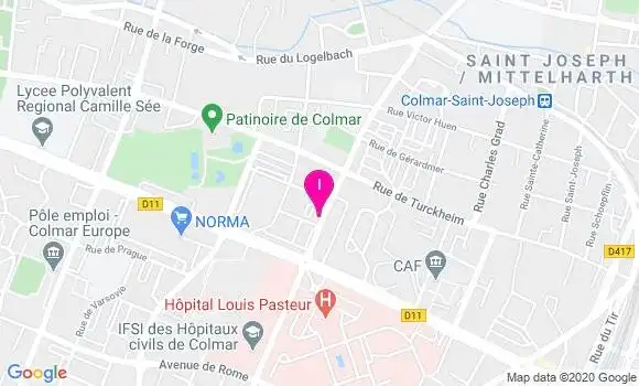 Localisation Murielle Duchene