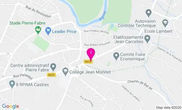 Localisation Amandine Vergnes