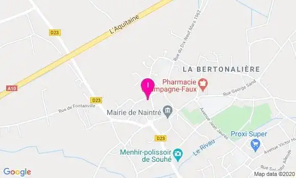 Localisation Frederique Rousseau