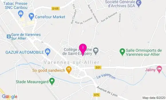 Localisation Audrey Meunier
