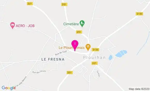 Localisation Katell Morin