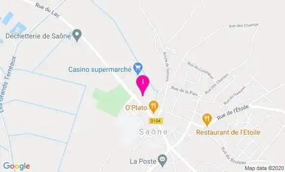 Localisation Corinne Chretien