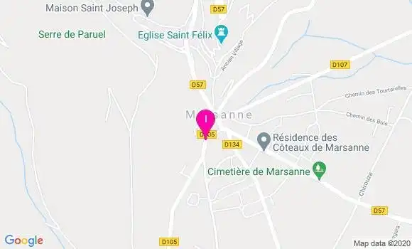 Localisation Nathalie Cabion