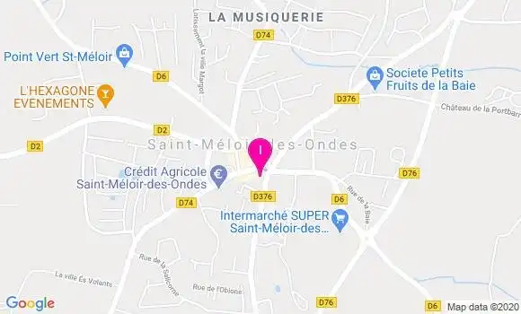 Localisation Julie Fauvel