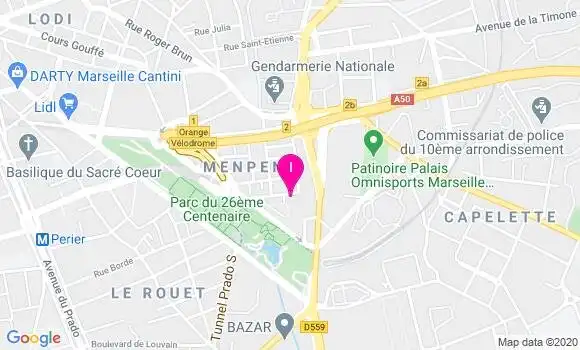 Localisation Isabelle Martinet Saruggia