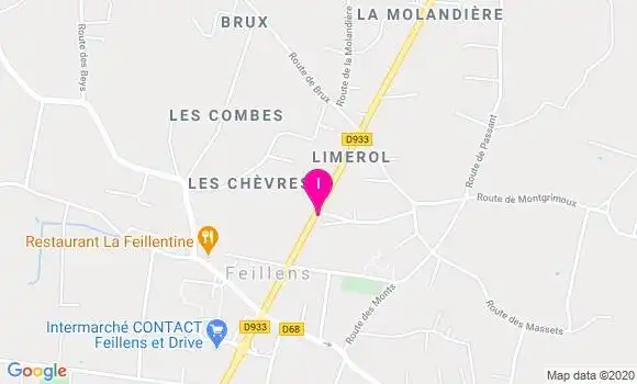 Localisation Annick De Brito