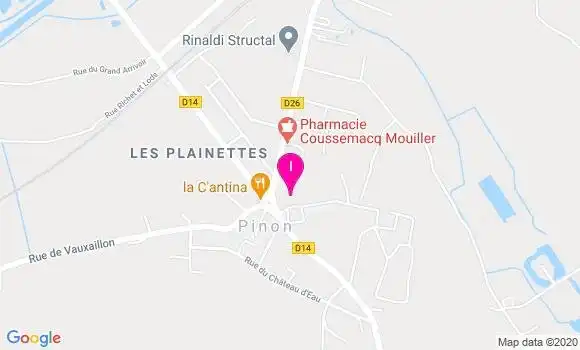 Localisation Vincent Cerveaux