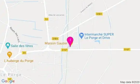 Localisation Mathilde Morey