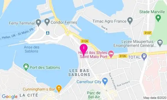 Localisation Helene Barbe